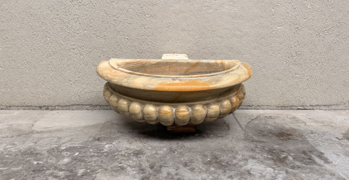 Antique Italian Marble Washbasin 