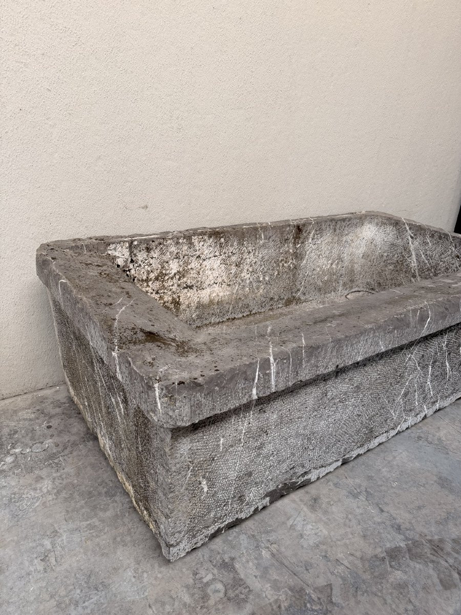 Auge ancienne et rare en Pierre Bleue-photo-3