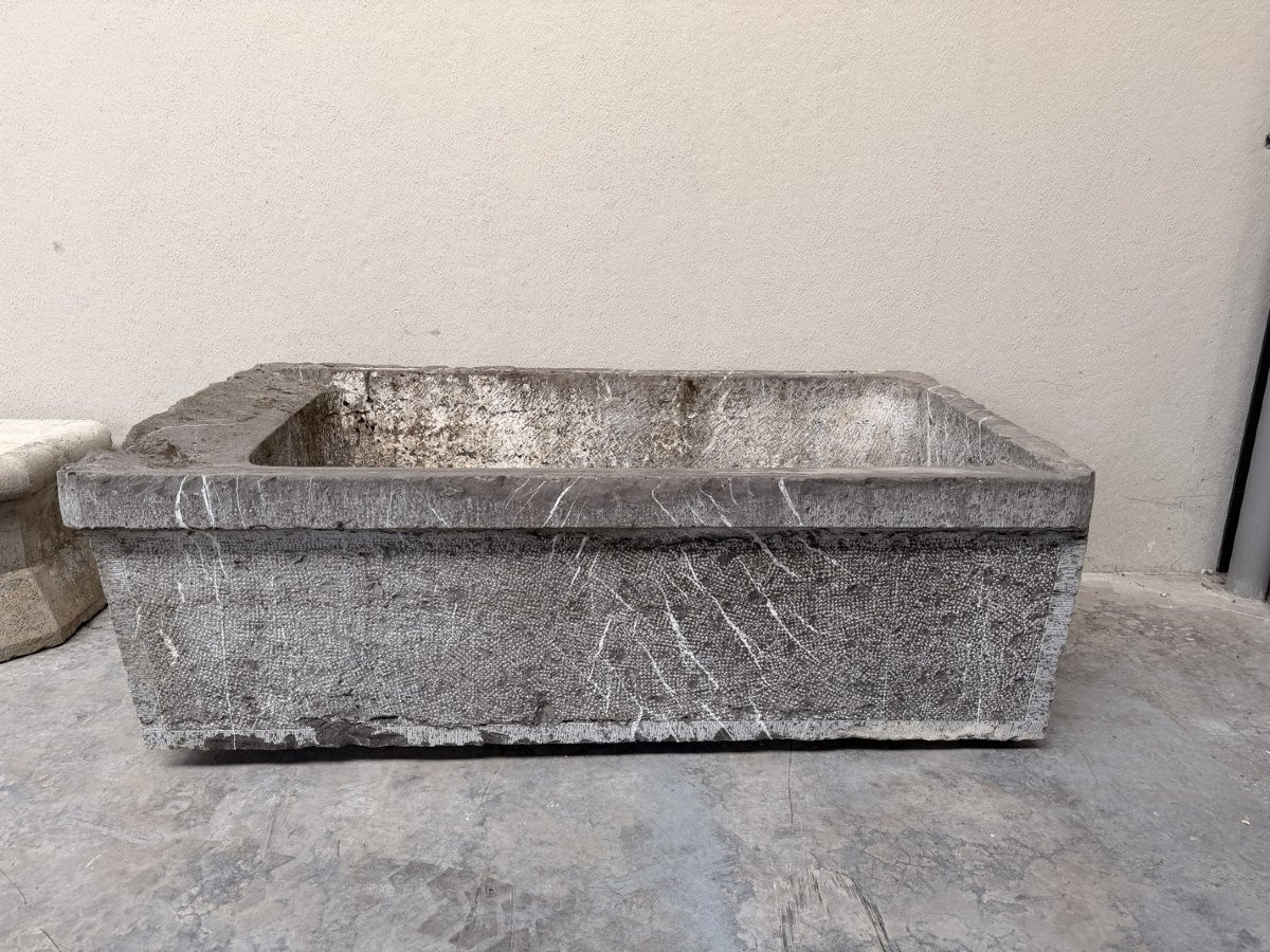 Auge ancienne et rare en Pierre Bleue-photo-4