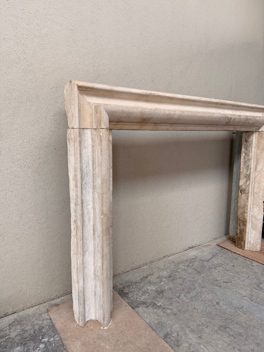 16th Century Italian Renaissance Style Limestone Fireplace-photo-2