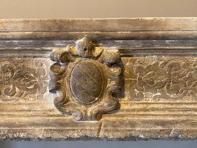 Italian Fireplace Mantel, Dating From The Early 18th Century-photo-3