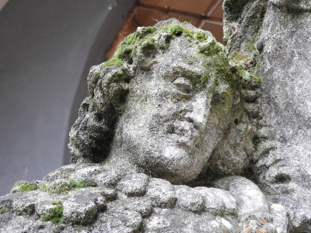 Statue Saint-Georges en Pierre Calcaire, 19ième Siècle-photo-2