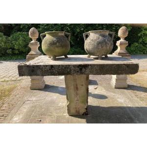 Rectangular Stone Table