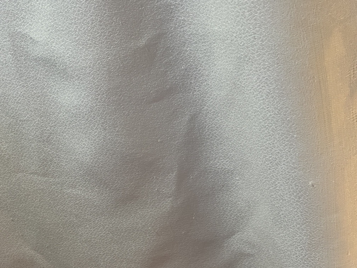 Large Antique Tablecloth In Pure Damask Linen, Flower Basket Motif, Lb Monogram, Belle époque -photo-6