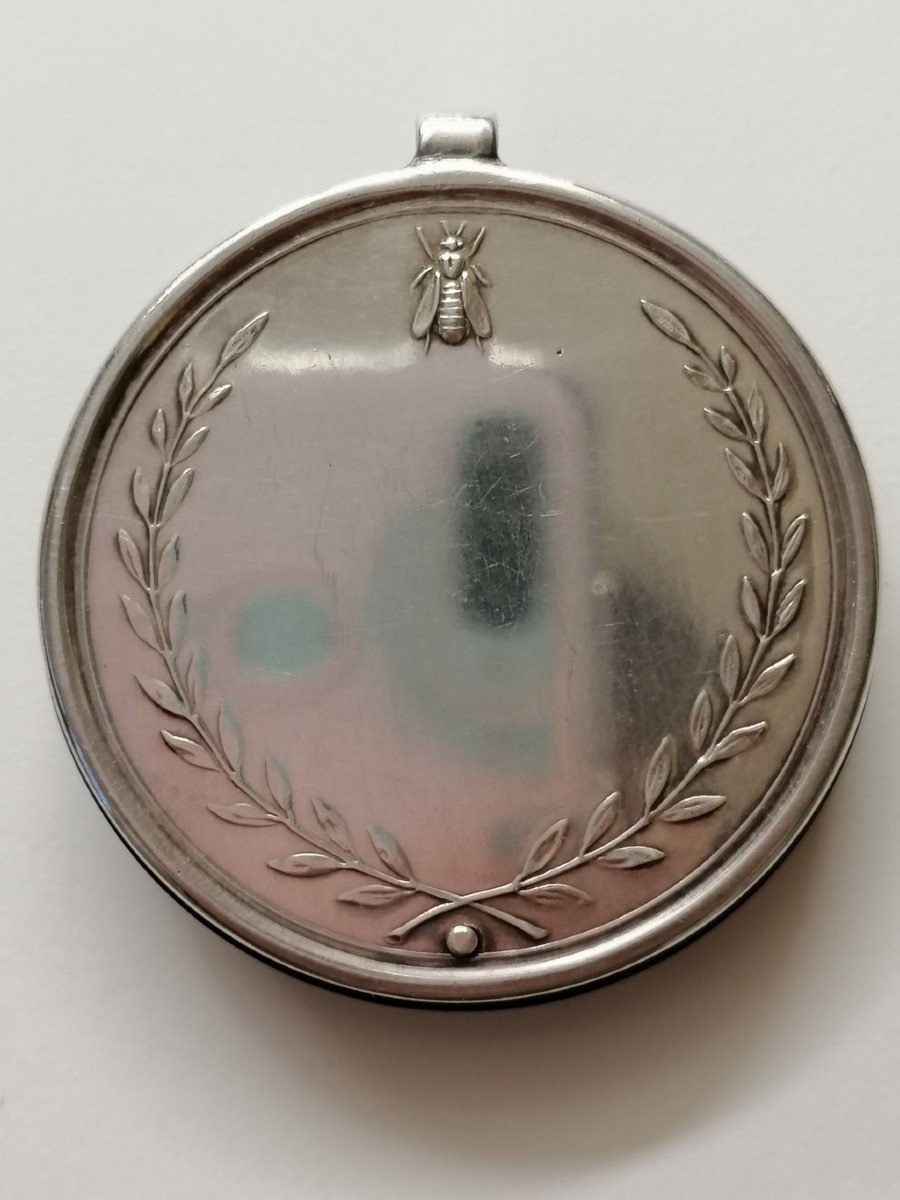 Christofle - Gallia - Pocket Magnifying Glass - Silver Metal - 20th Century-photo-4