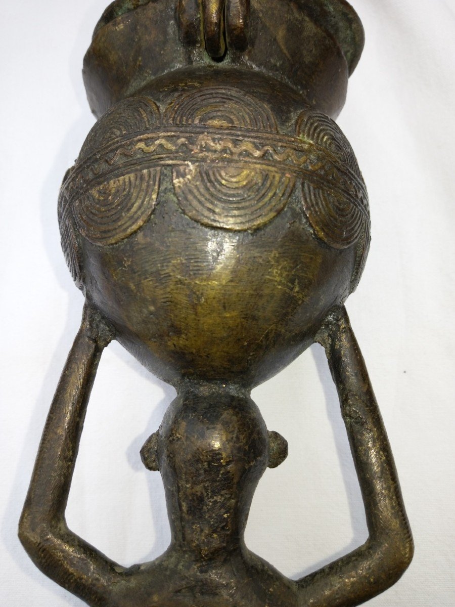 Yorouba - Divination Fecondite - Bronze - XXème -photo-5