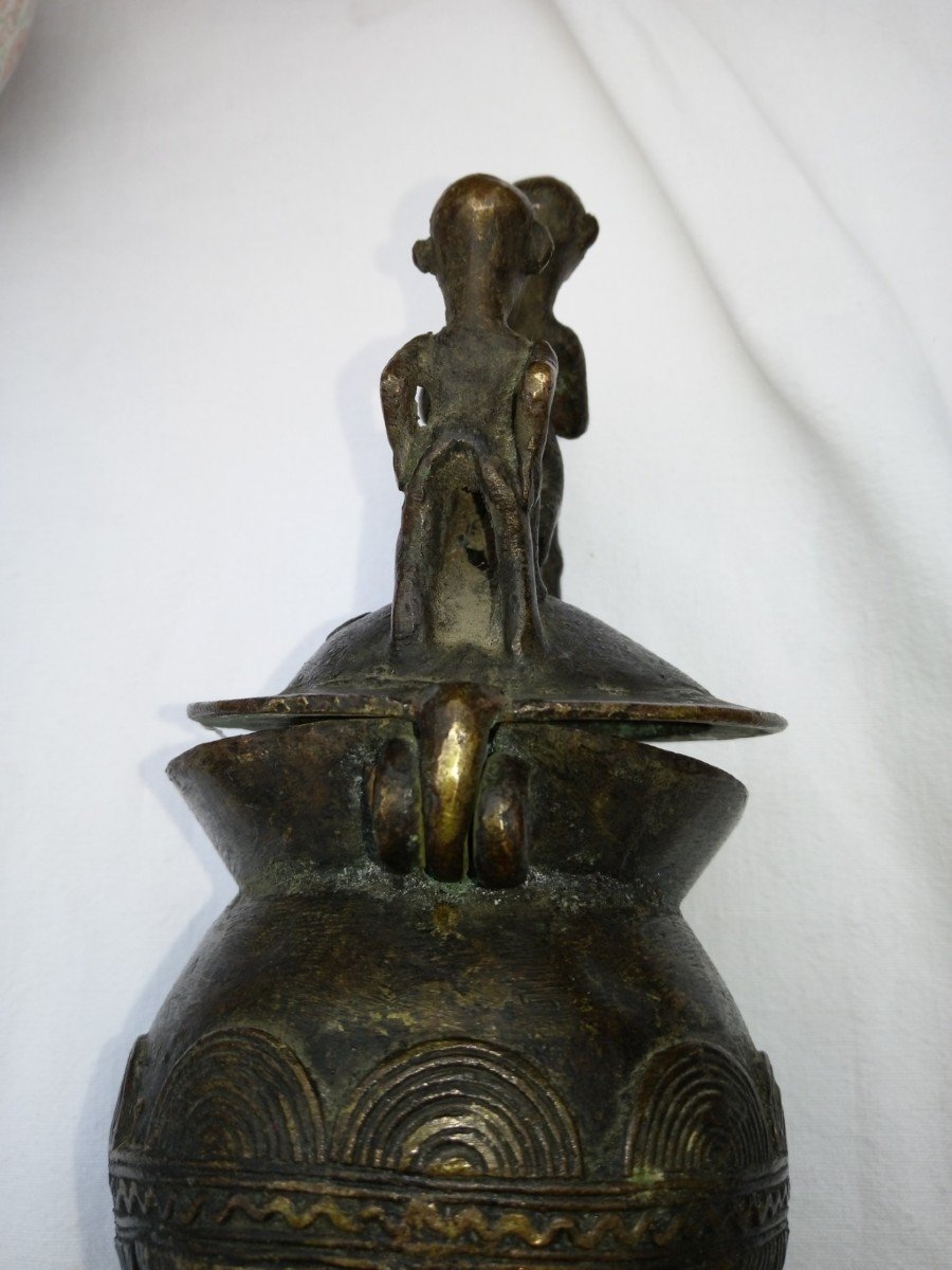 Yorouba - Divination Fecondite - Bronze - XXème -photo-6