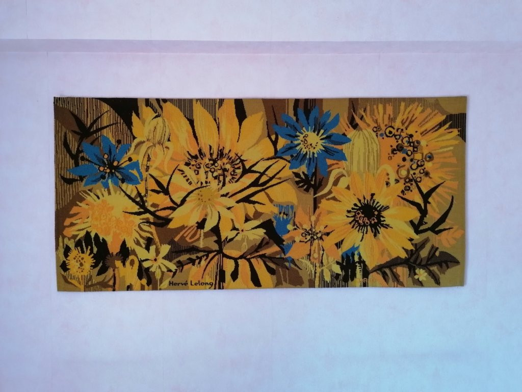 Tapisserie Contemporaine Mural de M. Hervé LELONG - 1970-1980 -photo-1
