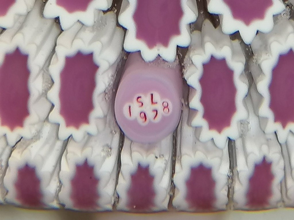 Paperweight Or Sulfide – Saint Louis – Signed Sl1978 – Weight: 1.96 Kg – Diameter: 11 Cm-photo-2