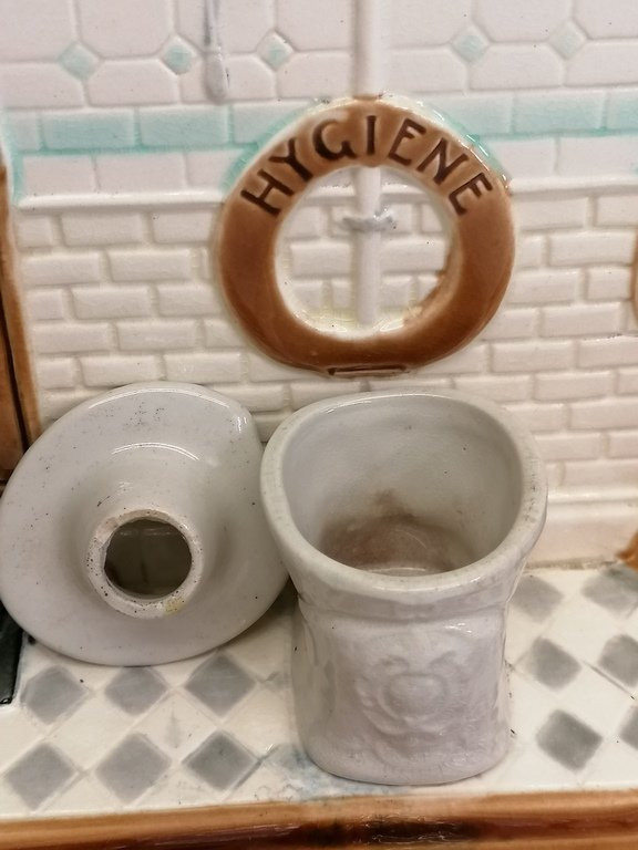 Barbotine Pottery From The Sarreguemines Pottery Factory – 1900 – Art Nouveau-photo-5