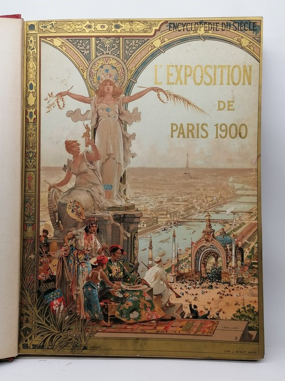 L'exposition universelle de Paris en 1900 - en 3 Volumes - Éditeurs Montgredien à Paris-photo-3