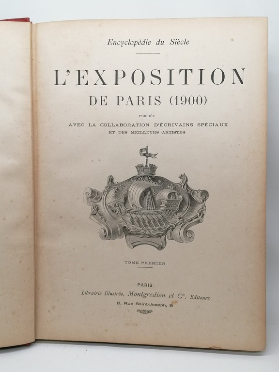 L'exposition universelle de Paris en 1900 - en 3 Volumes - Éditeurs Montgredien à Paris-photo-4
