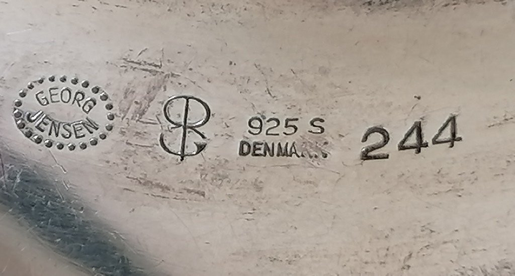 925 Sterling Silver Jewelry - Georg Jensen - Bracelet And Ring - 1972 - -photo-4