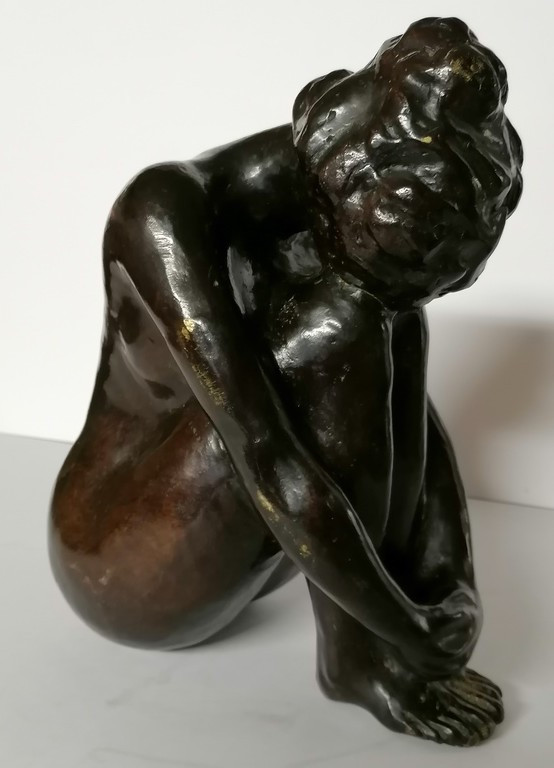 Bronze – Nude Woman – Michel Tardy – Edition 4 Of 8 Copies – Foundry Silva Poseidon – 
