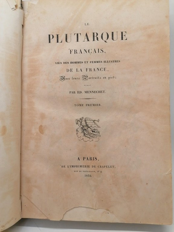 Le Plutarque Français - Ed. Mennechet -  192 gravures de 1835 à 1841-photo-3