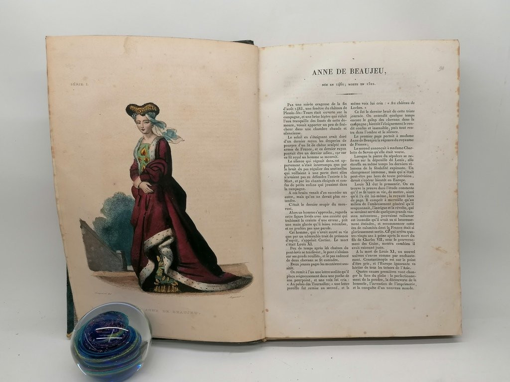 Le Plutarque Français - Ed. Mennechet -  192 gravures de 1835 à 1841-photo-2