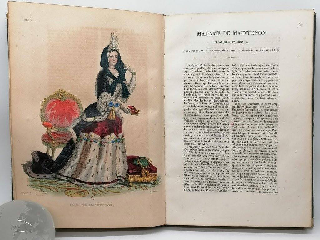 Le Plutarque Français - Ed. Mennechet -  192 gravures de 1835 à 1841-photo-5