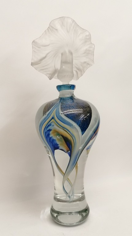 Bottle By Mr. Jorge Mateus In Blown Glass From 2004
