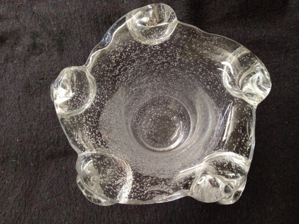 Daum - Bubble Vase - Art Deco - 5 Roses - 1926 -photo-3