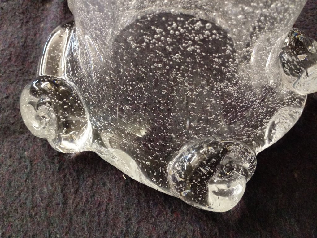 Daum - Bubble Vase - Art Deco - 5 Roses - 1926 -photo-2