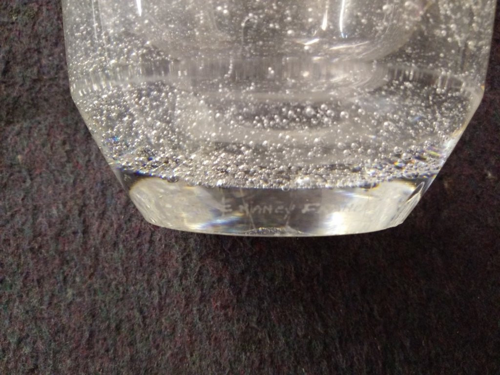 Daum - Bubble Vase - Art Deco - 5 Roses - 1926 -photo-4