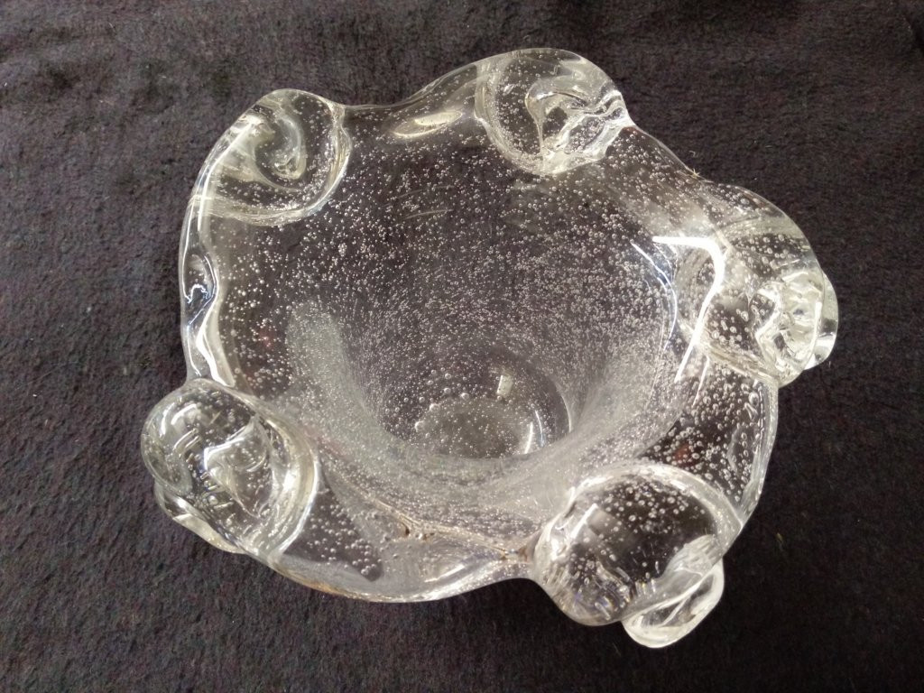 Daum - Bubble Vase - Art Deco - 5 Roses - 1926 -photo-7