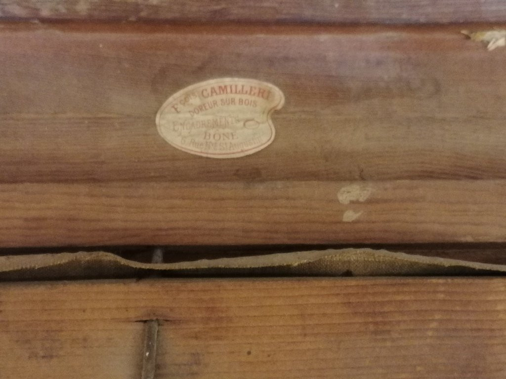 Antoine Gadan (1854-1934) - Orientalist - The Fruit Basket - Oil Painting-photo-6