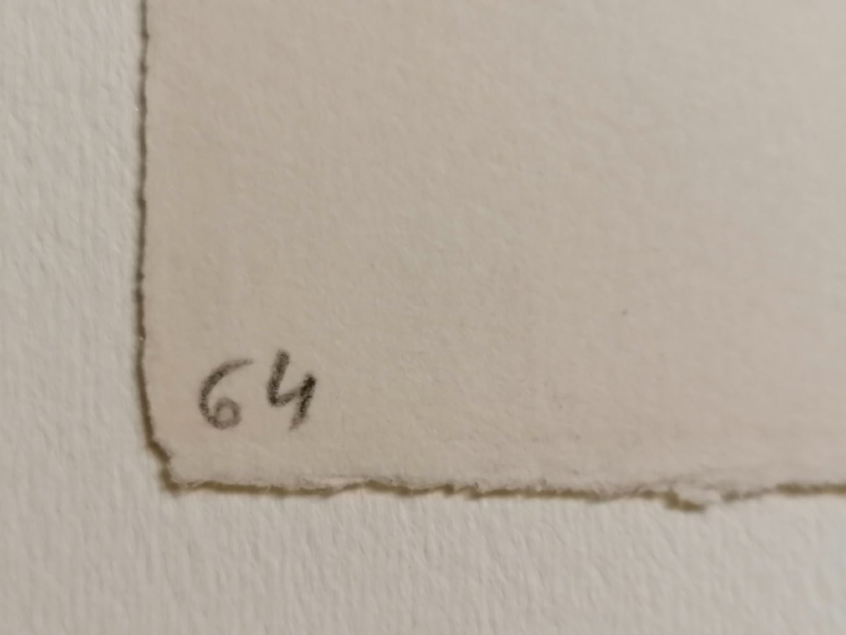 Lucien Grandgerard (1880-1970) - Etching - Nude Woman - XX° - (ref. =1-64)-photo-1