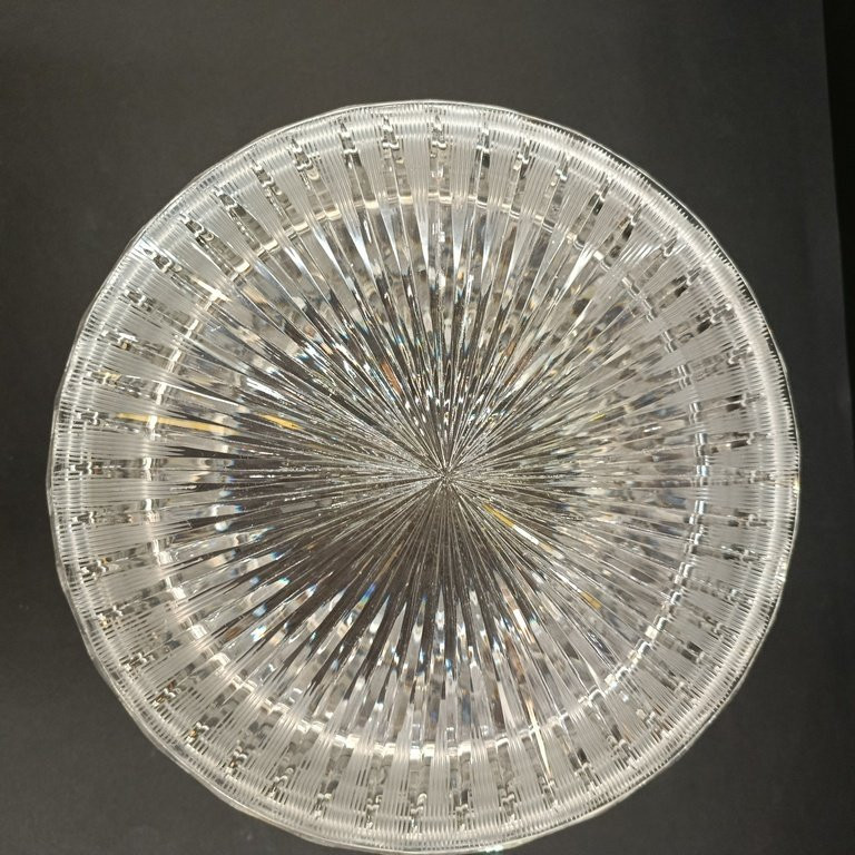 Centre de Table en Cristal taillé et ciselé - Art Deco - pour un poids de 4,94 Kg-photo-6