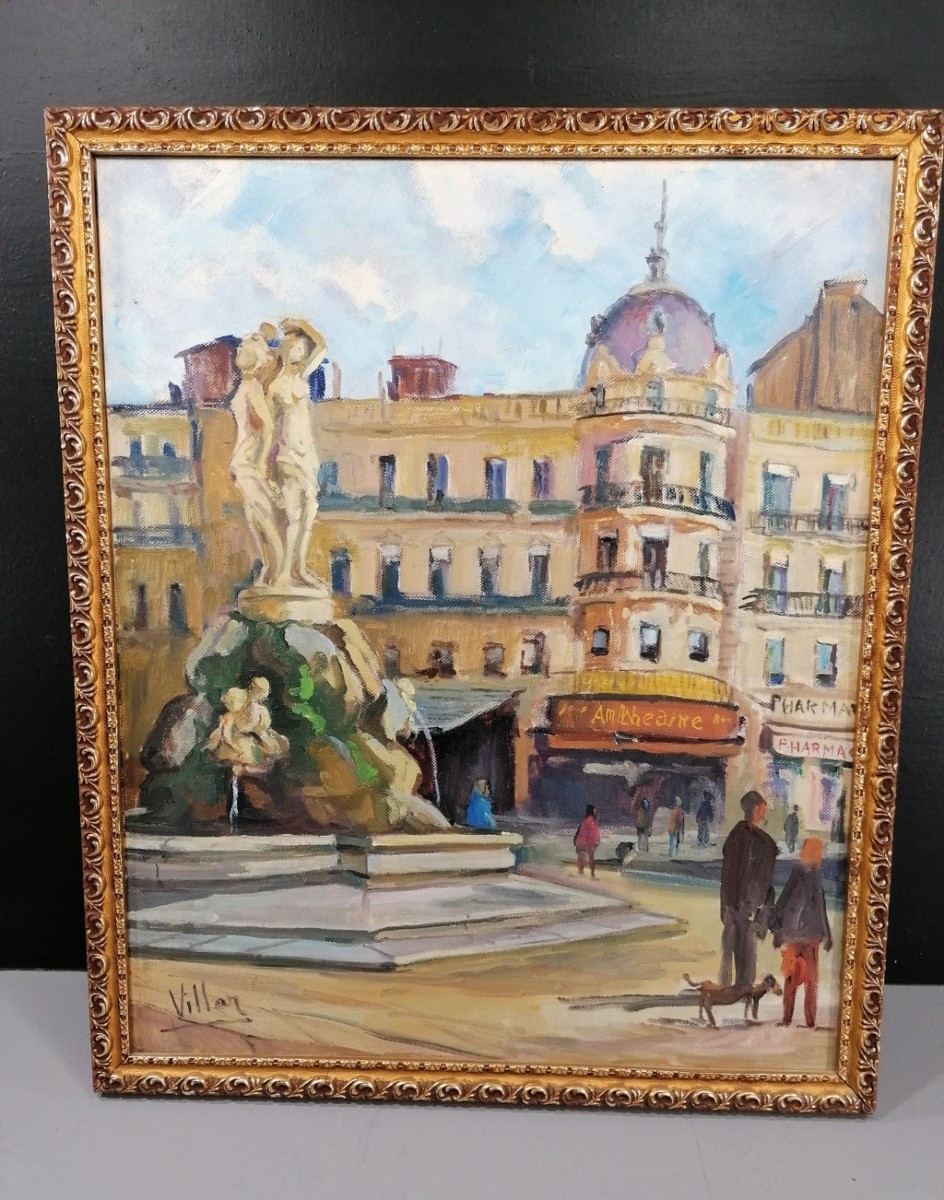 La Place De La Comedie - Montpellier - Ramiro Villar -