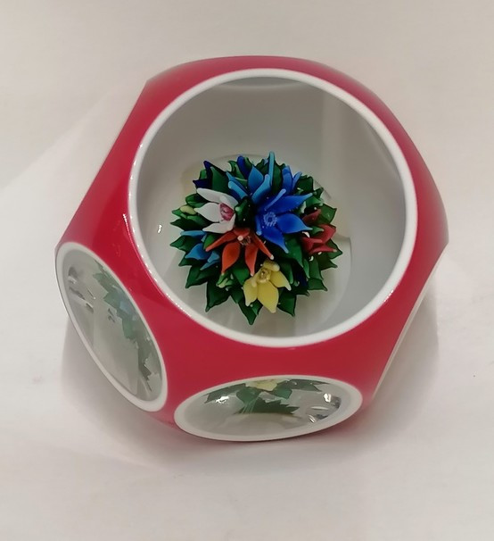 Sulfide Or Contemporary Paperweight - Saint Louis - 1983