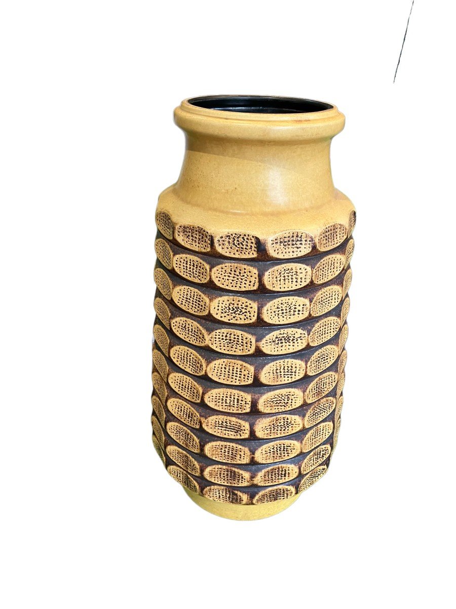 Huge Jasba Ceramic Vase Circa 1960-photo-4