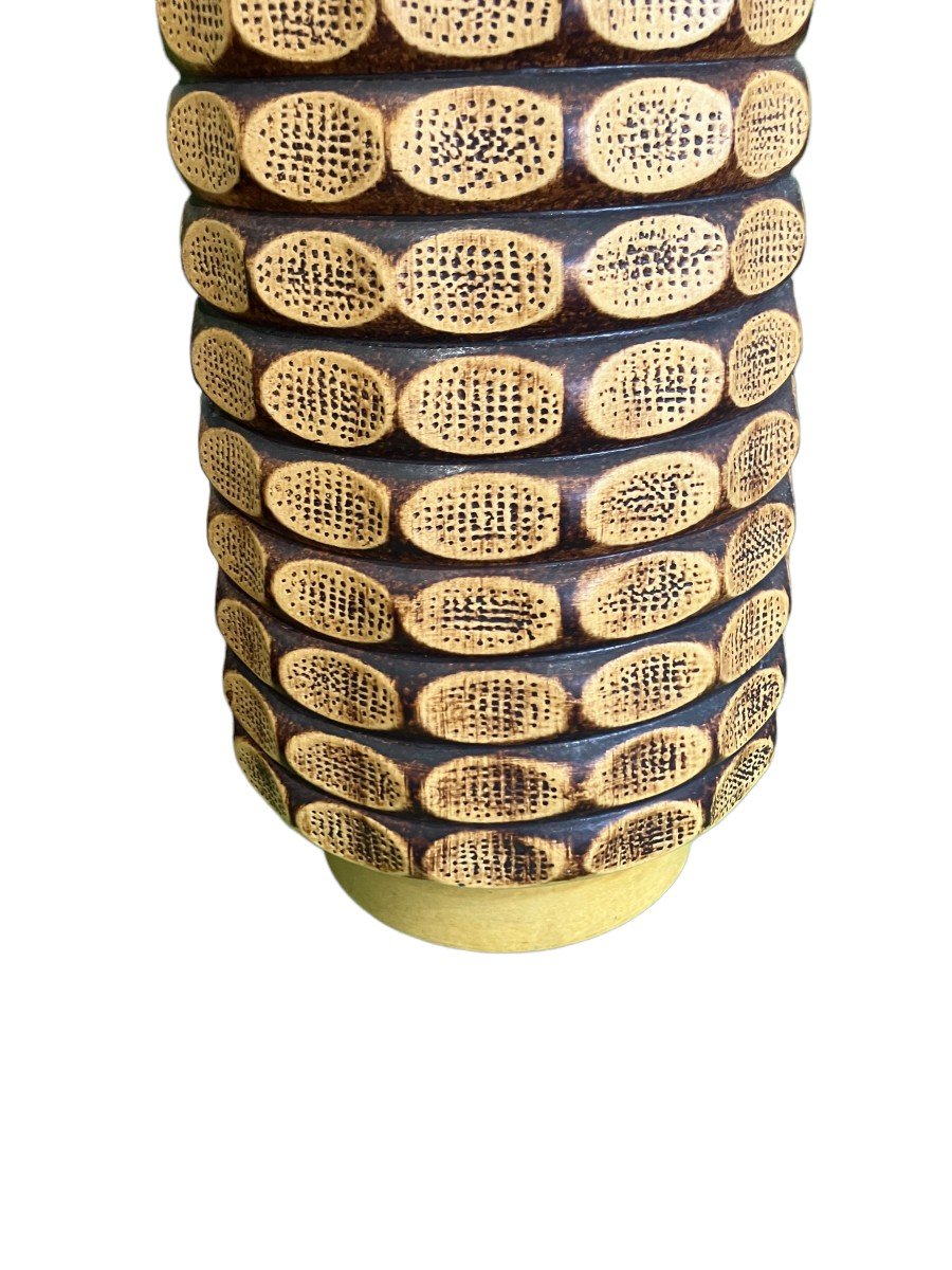 Huge Jasba Ceramic Vase Circa 1960-photo-1