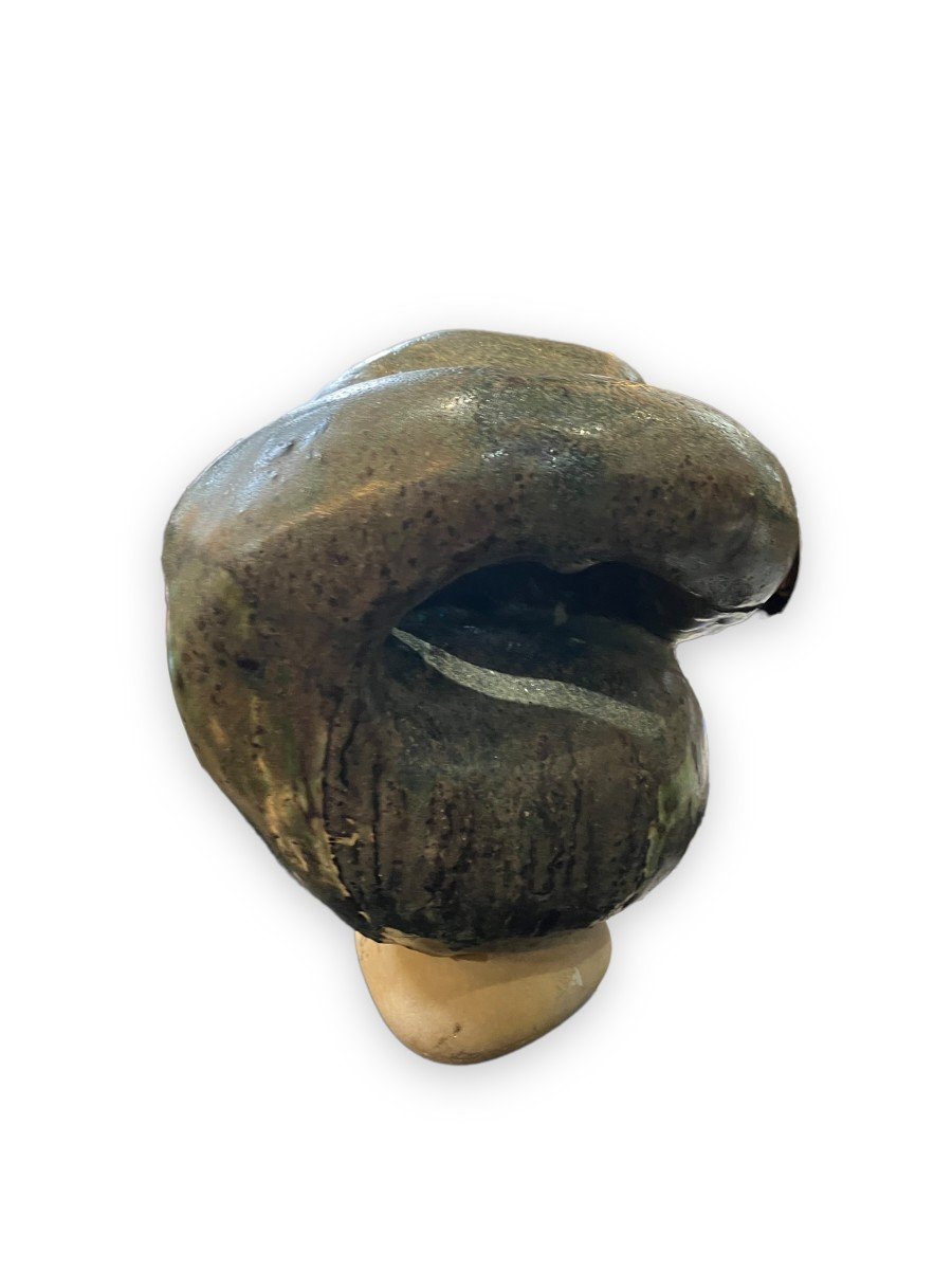 Modern Polished Pebble Sculpture-photo-7