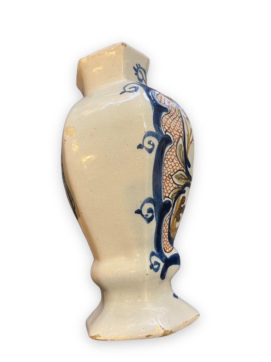 Earthenware Vase Decor Of Dutch Inspiration-photo-4