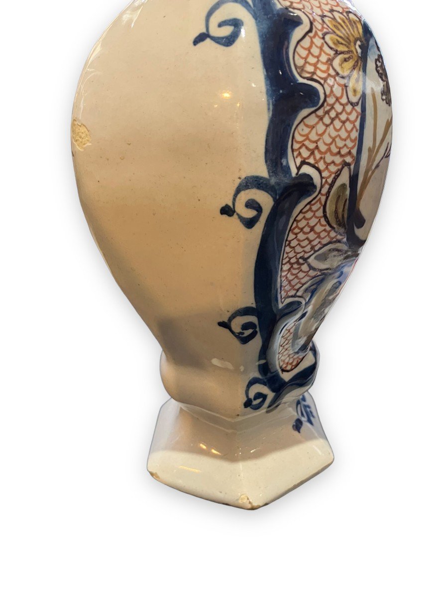 Earthenware Vase Decor Of Dutch Inspiration-photo-7