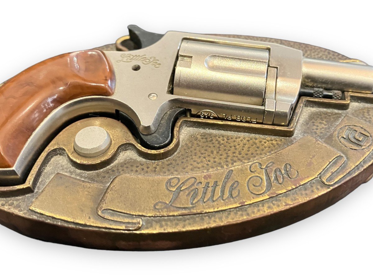 Little Joe Belt Buckle Containing Stun Gun