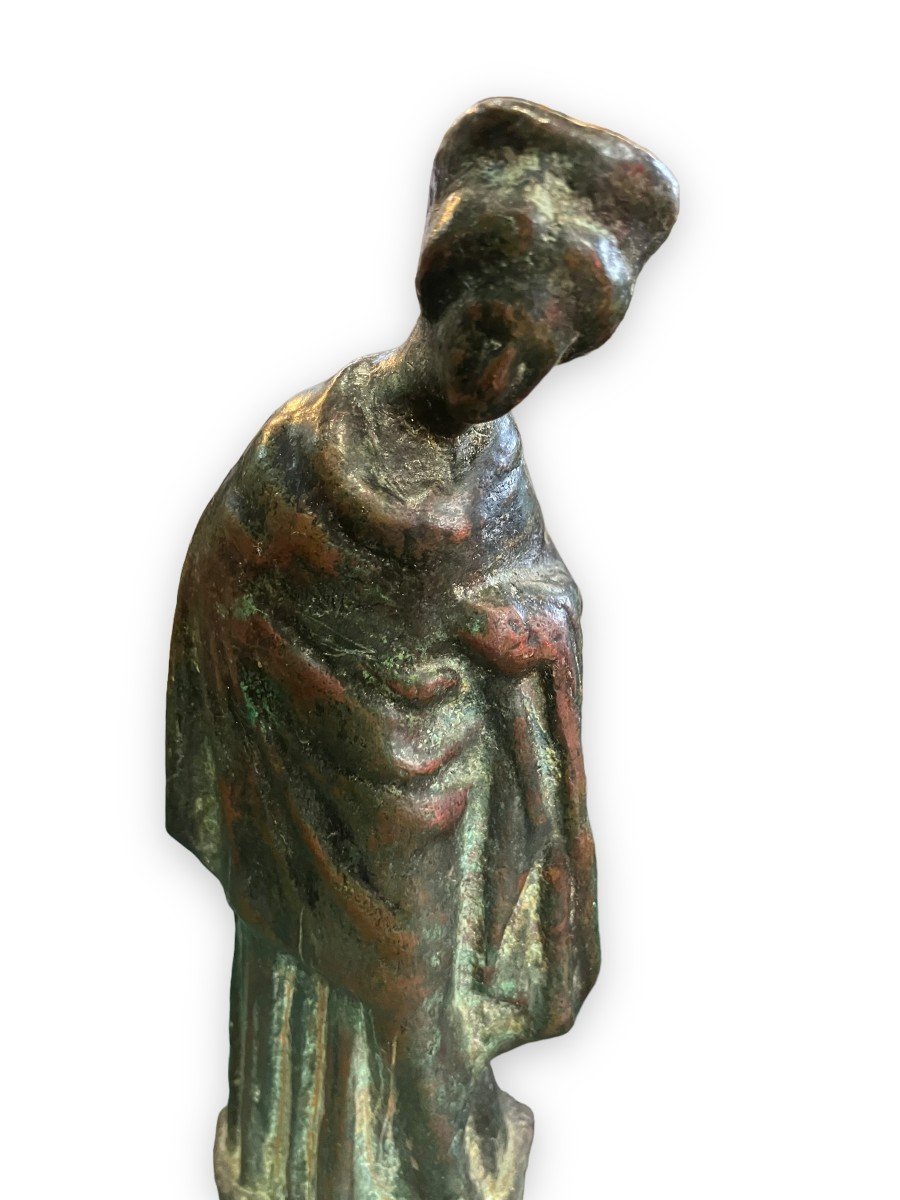 Bronze XIXeme Femme à l'Antique-photo-3