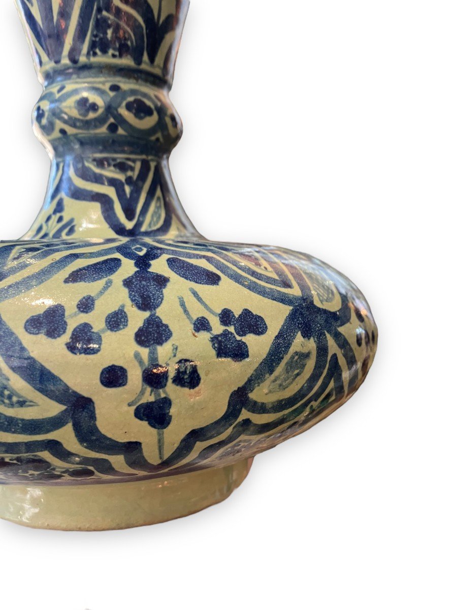 Vase Pansu Morocco Late Nineteenth-photo-3