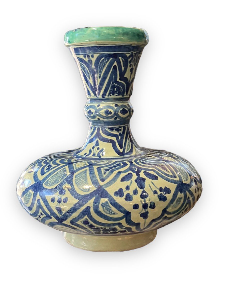 Vase Pansu Morocco Late Nineteenth-photo-4