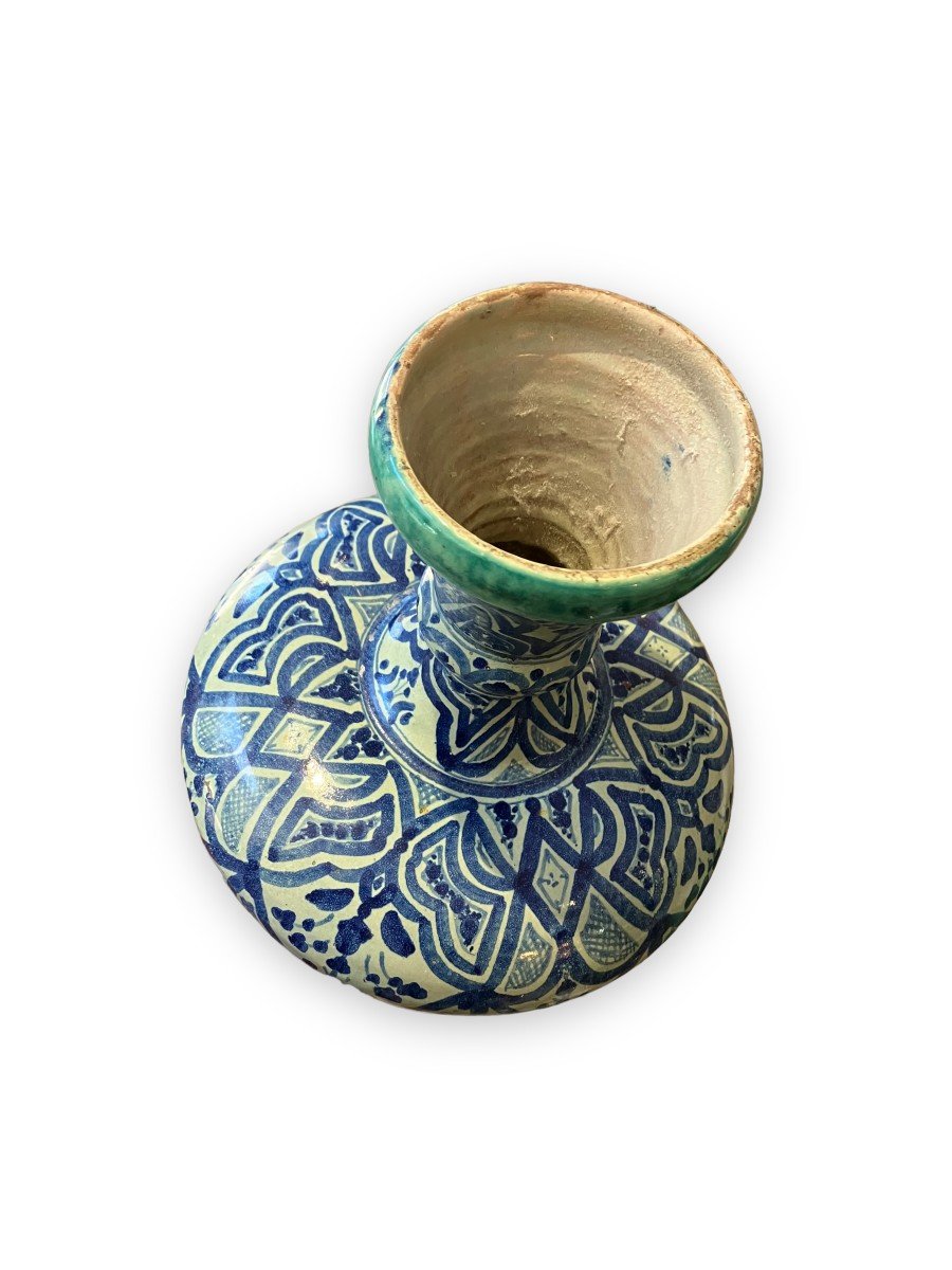 Vase Pansu Morocco Late Nineteenth-photo-5