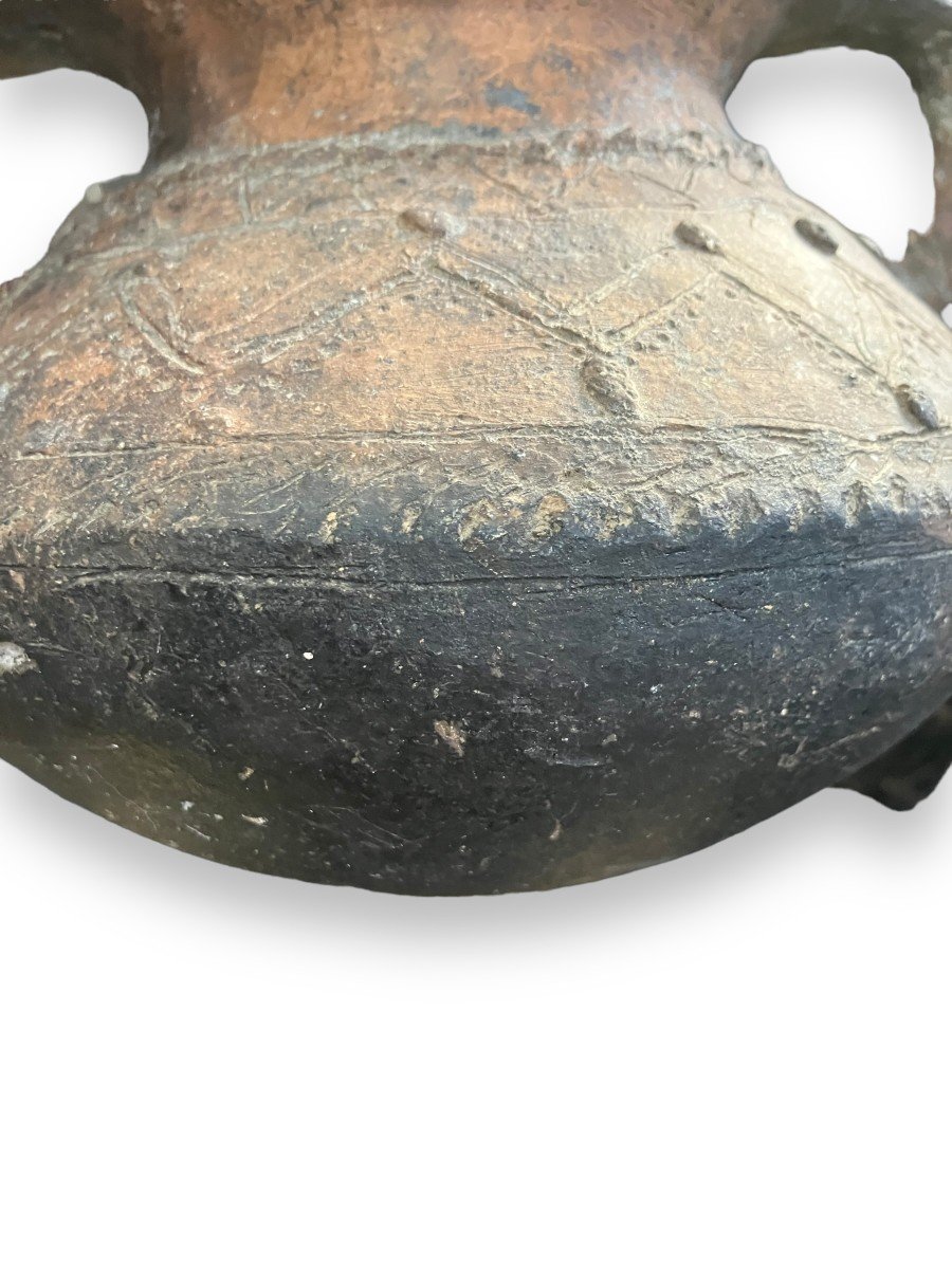 Old Oil Jug In Terracotta Asia Minor Eighteenth-photo-4