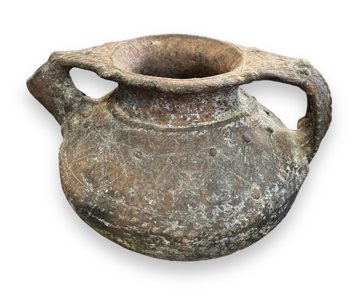 Old Oil Jug In Terracotta Asia Minor Eighteenth