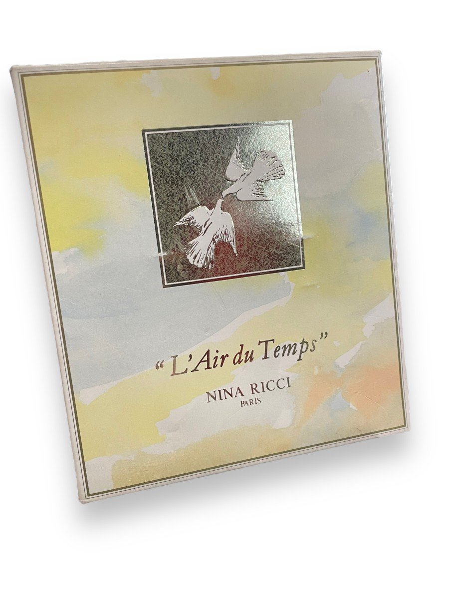Pair Of Flasks l'Air Du Temps Nina Ricci In Their Box-photo-6
