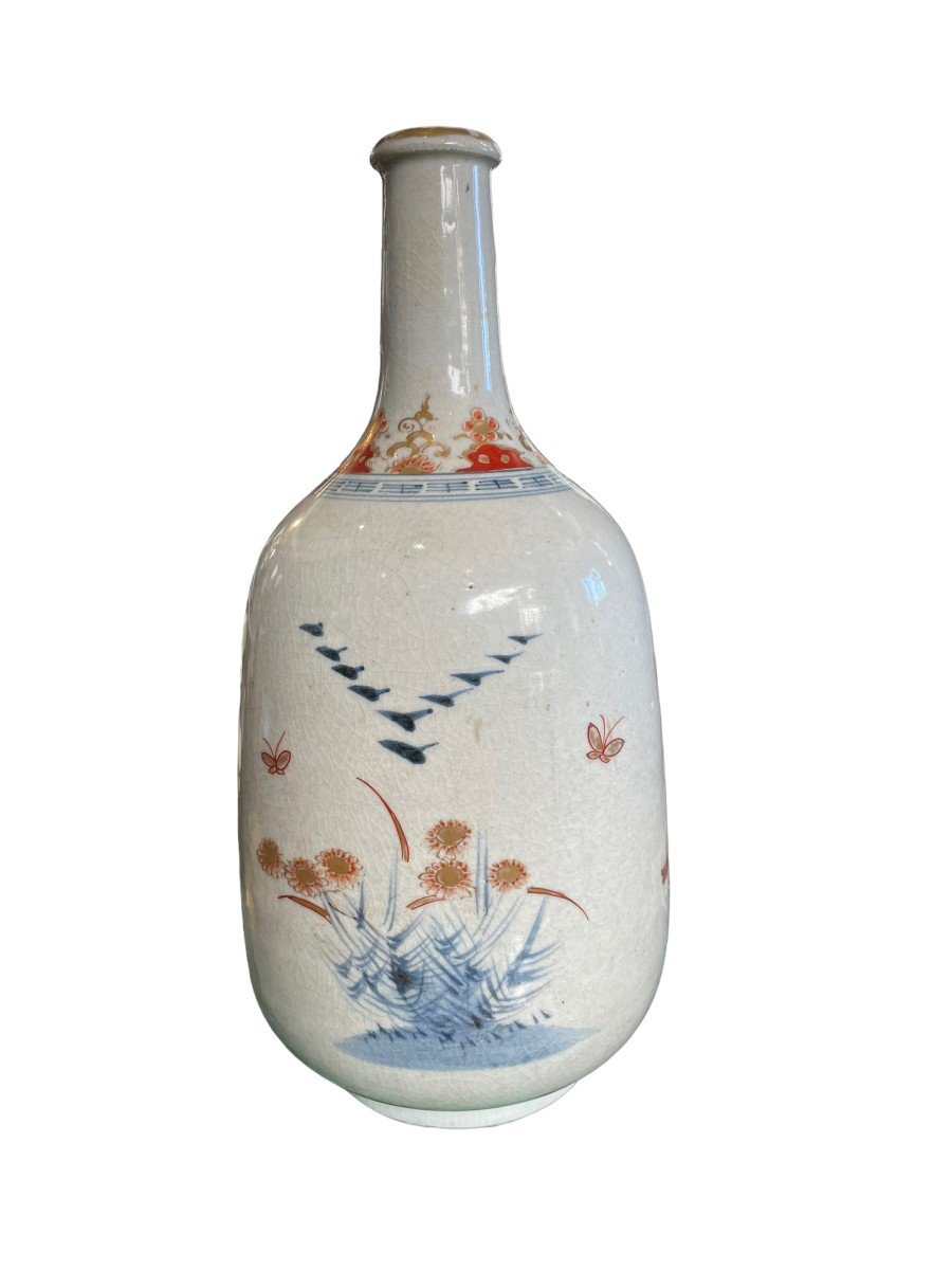 Sake Bottle Imari Meiji Period Japan XIXth-photo-3