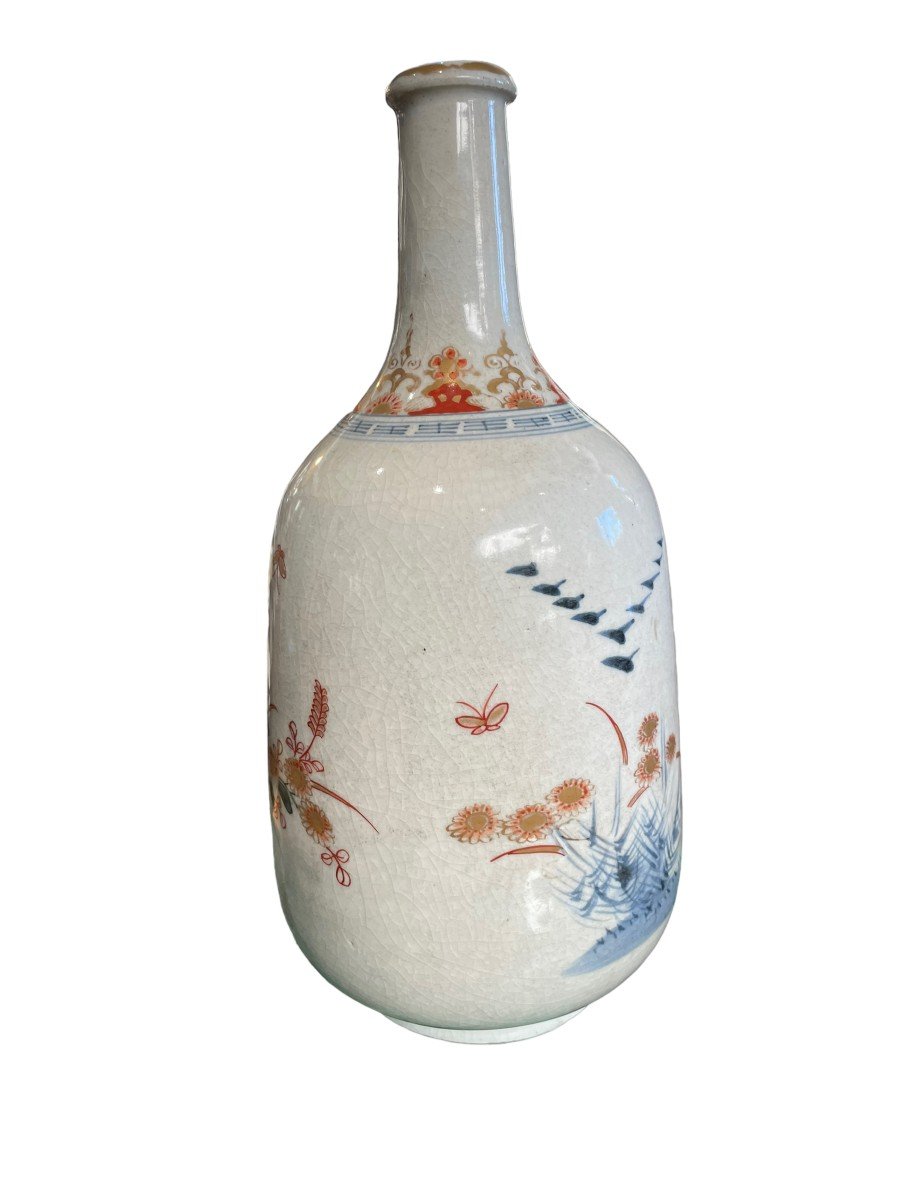 Sake Bottle Imari Meiji Period Japan XIXth-photo-4