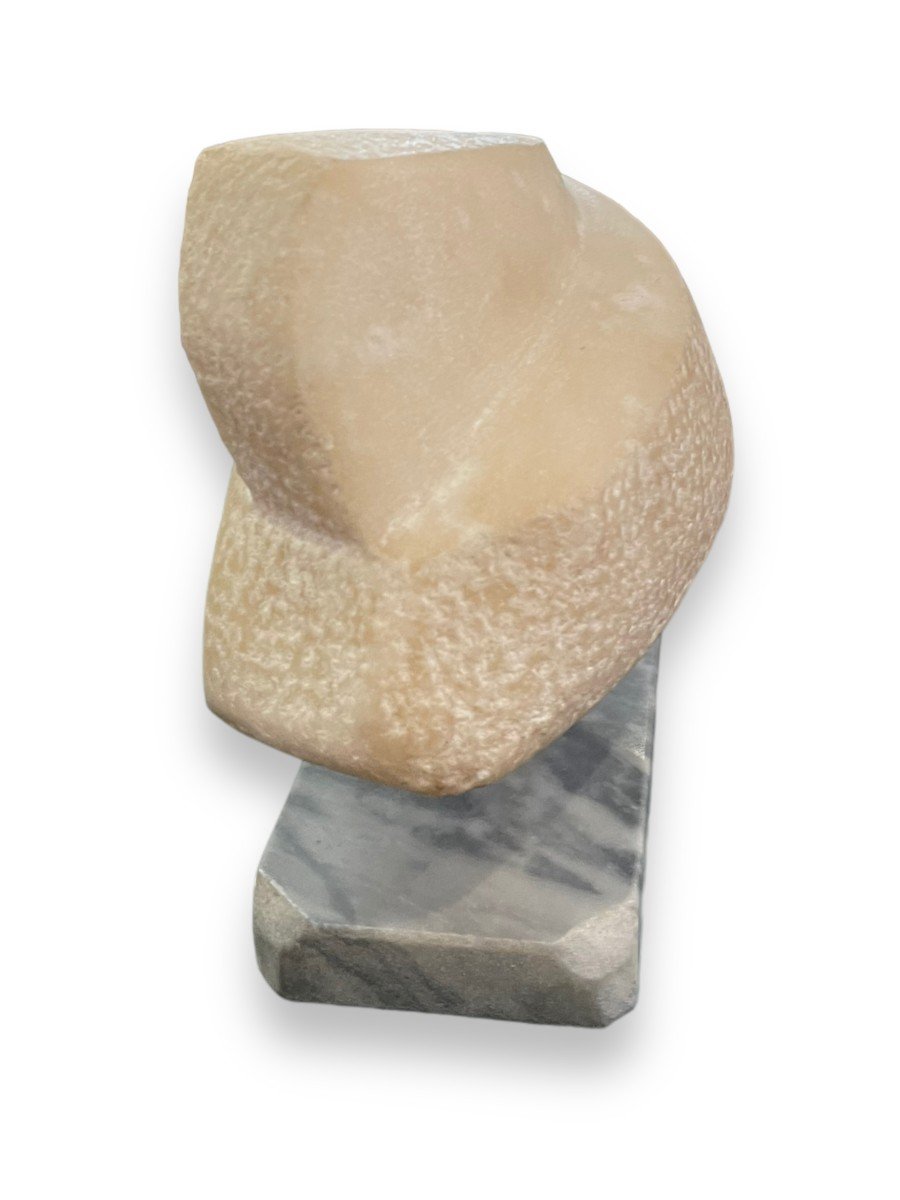 Sculpture Moderniste En Marbre suiveur de BRANCUSI-photo-2