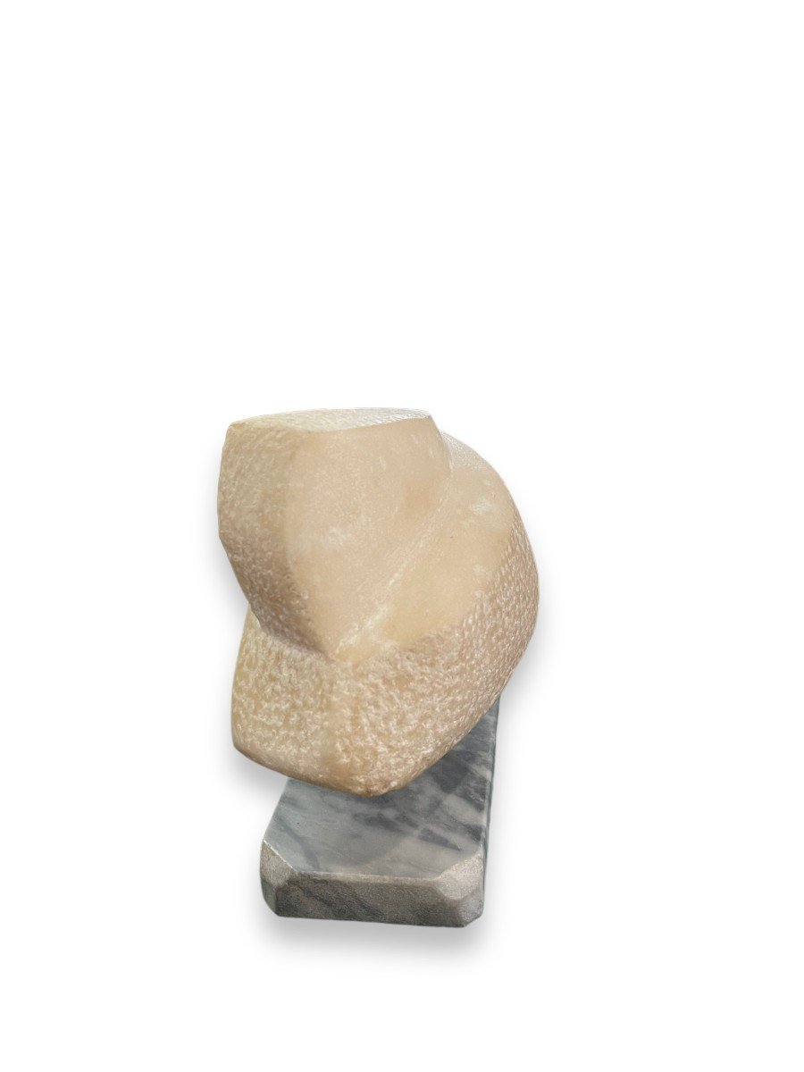 Sculpture Moderniste En Marbre suiveur de BRANCUSI-photo-2