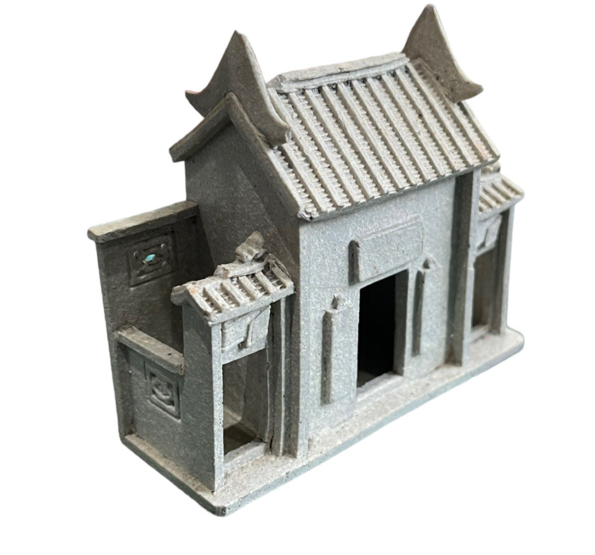 Asian Terracotta Temple House