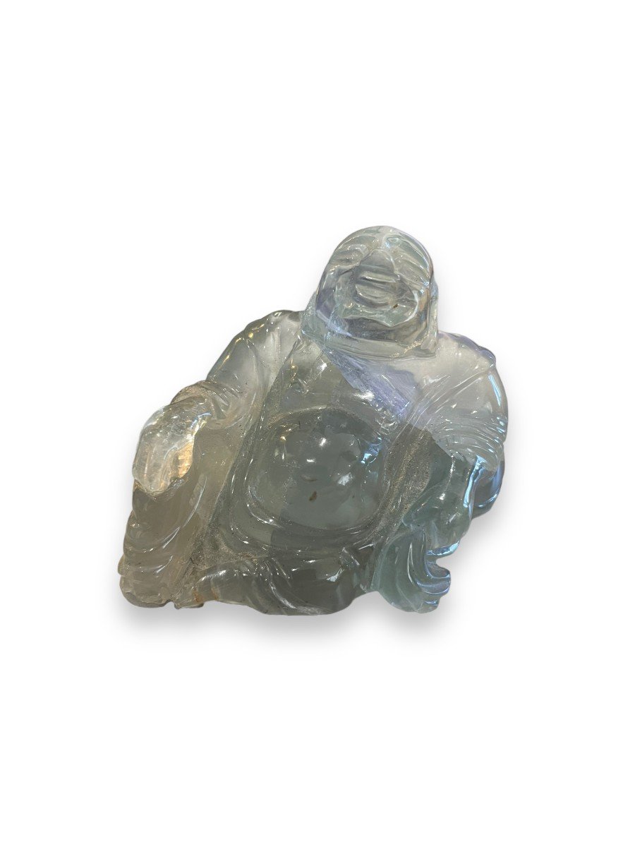 Green Fluorite Buddha-photo-3